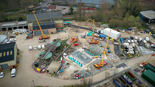 Construction Site Birds-eye View