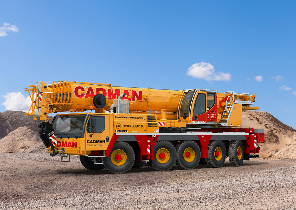 Cadman Cranes new Liebherr LTM 1110-5.1 mobile crane