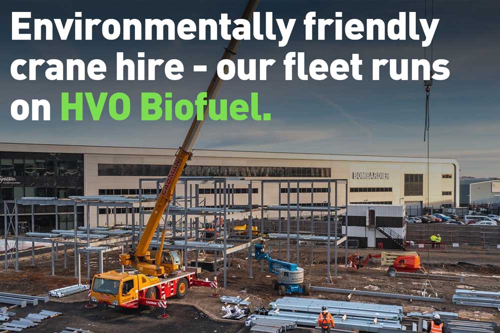 sustainable mobile crane hire
