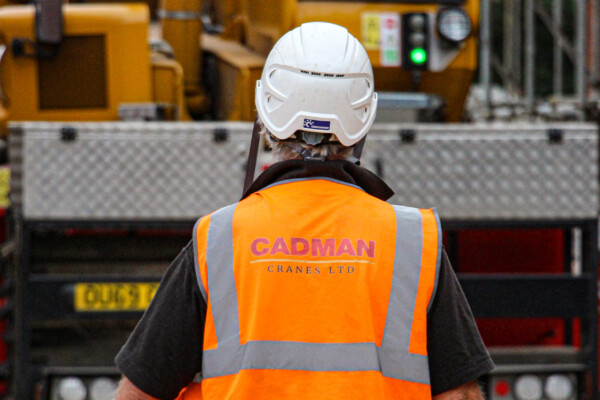 Man wearing a hard hat