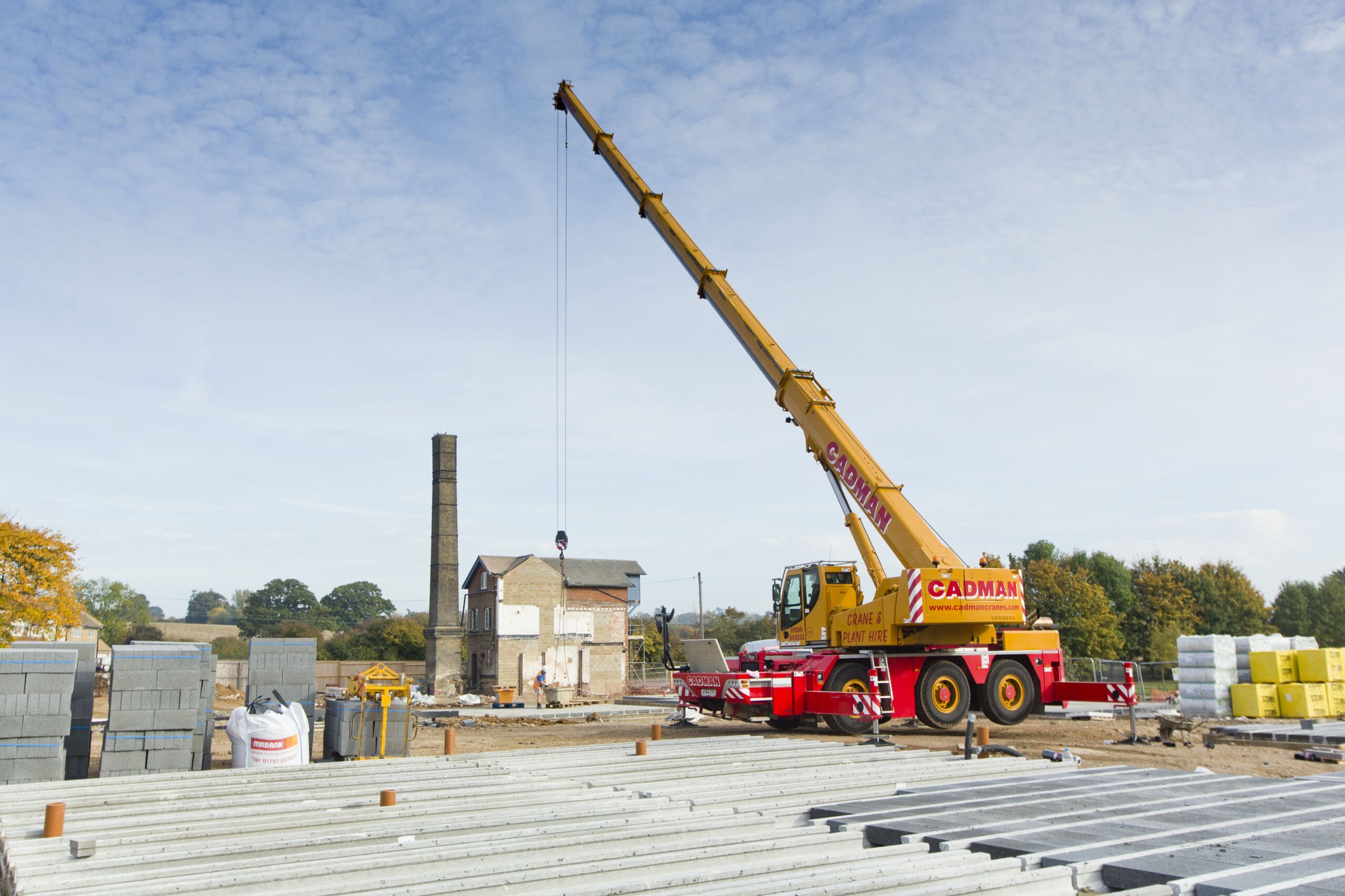 Mobile Crane Hire in Essex & East Anglia Cadman Cranes
