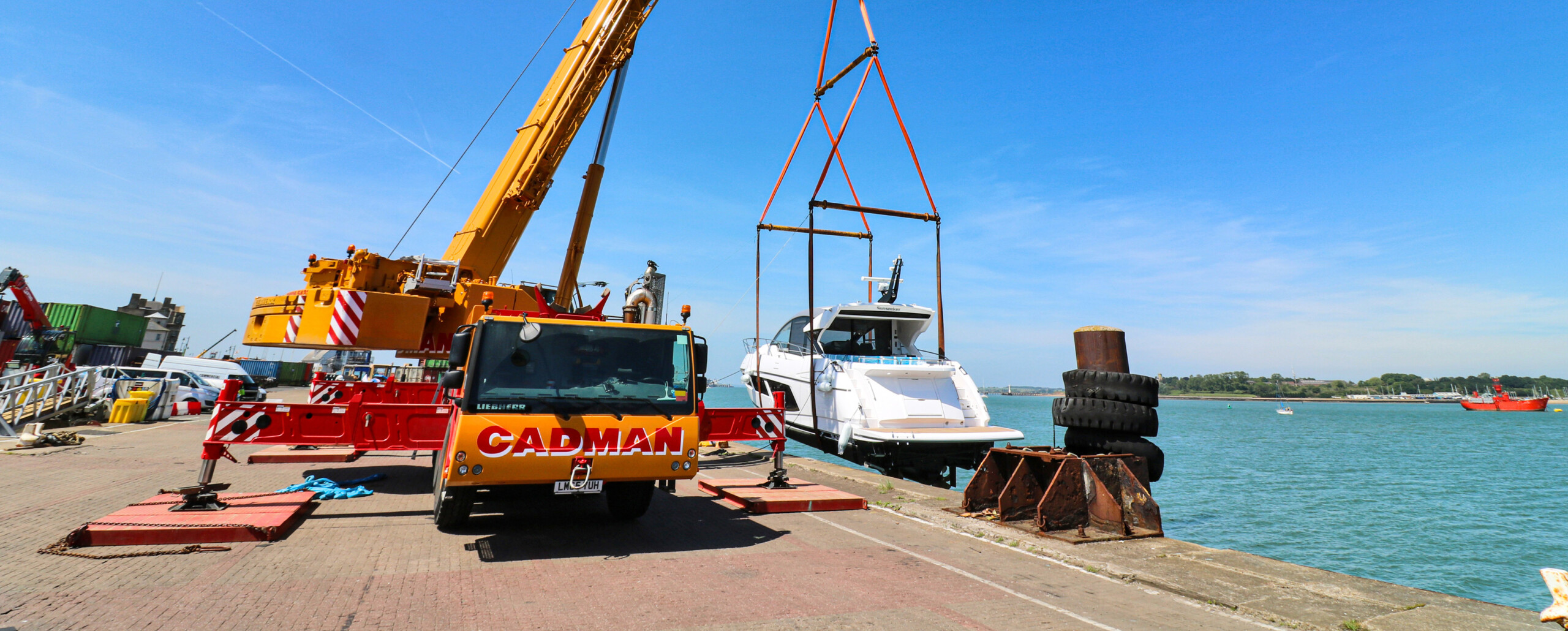 Hot Tub Crane Hire Boat Cranes Caravan Installation
