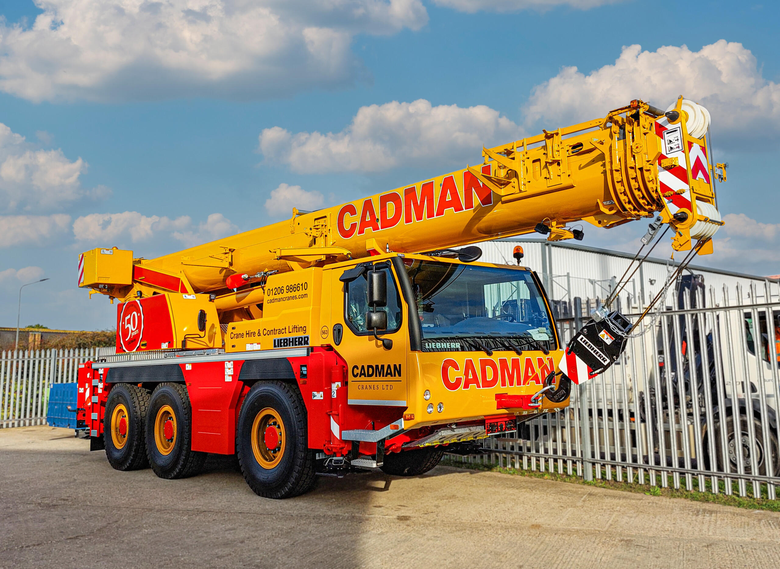 Cadman Cranes Continues to Grow Fleet with 50-tonne Liebherr LTM 1050-3.1 Taxi Crane