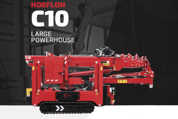 Hoeflon c10 spider crane information brochure thumbnail