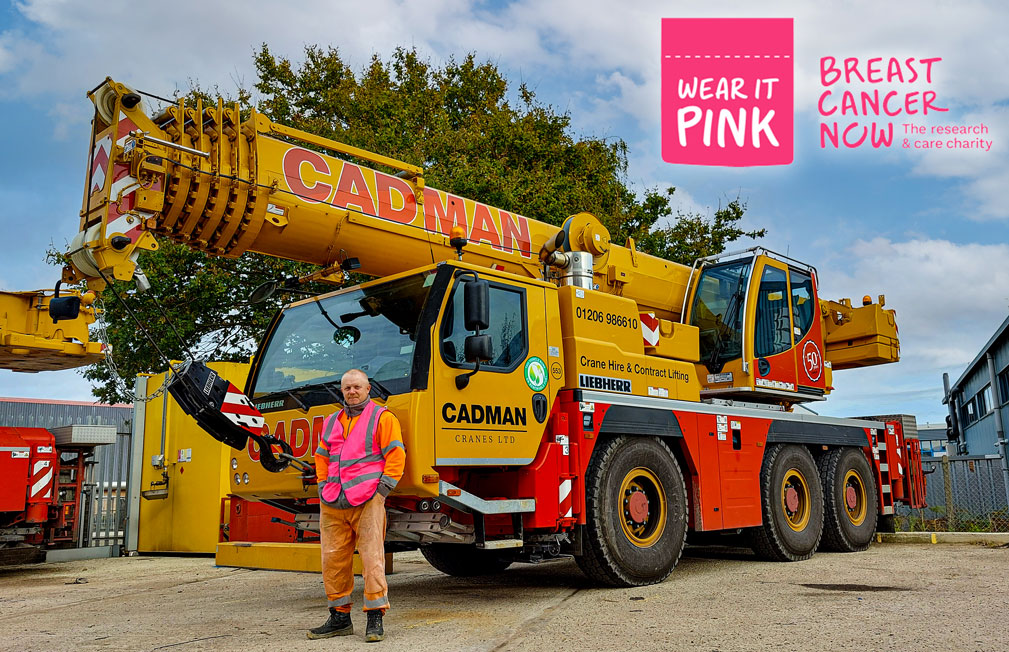Cadman Cranes fundraise for breast cancer